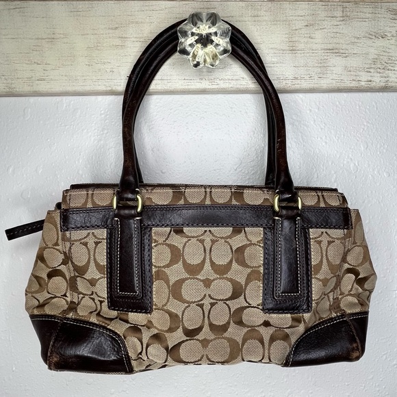 Coach Signature Hampton Shoulder Bag - Picture 2 of 3